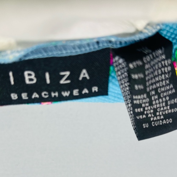 NWT Vintage 80s 90s 1 Pc Floral Swimsuit Size 16 Built In Underwire Bra PushUp - Picture 6 of 10